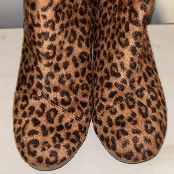 Leopard wedge booties - Picture 4 of 7